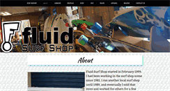 Desktop Screenshot of fluidsurfshop.com